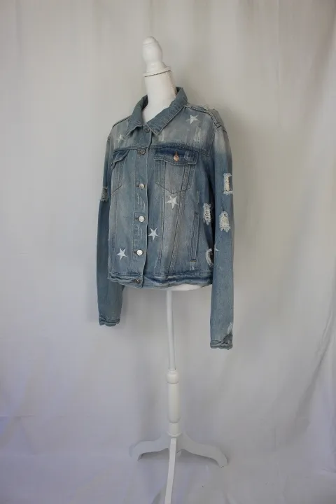 Denim Jacket - Stars and Holes ()