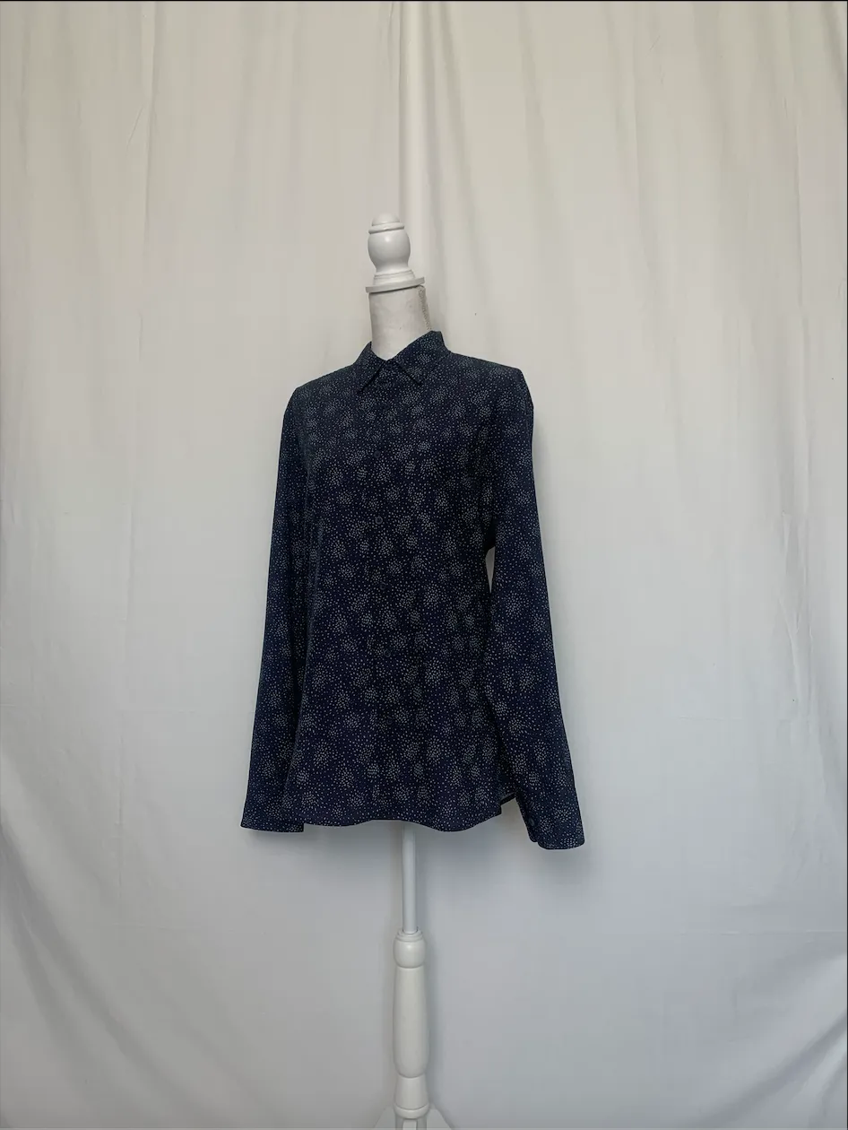 Blue Patterned Shirt - 14th & Union (Medium)