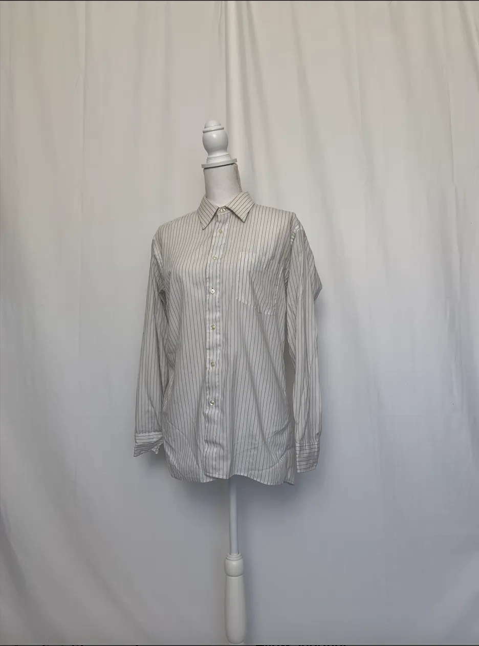 Black and White Striped Shirt - Christian Dior ( )