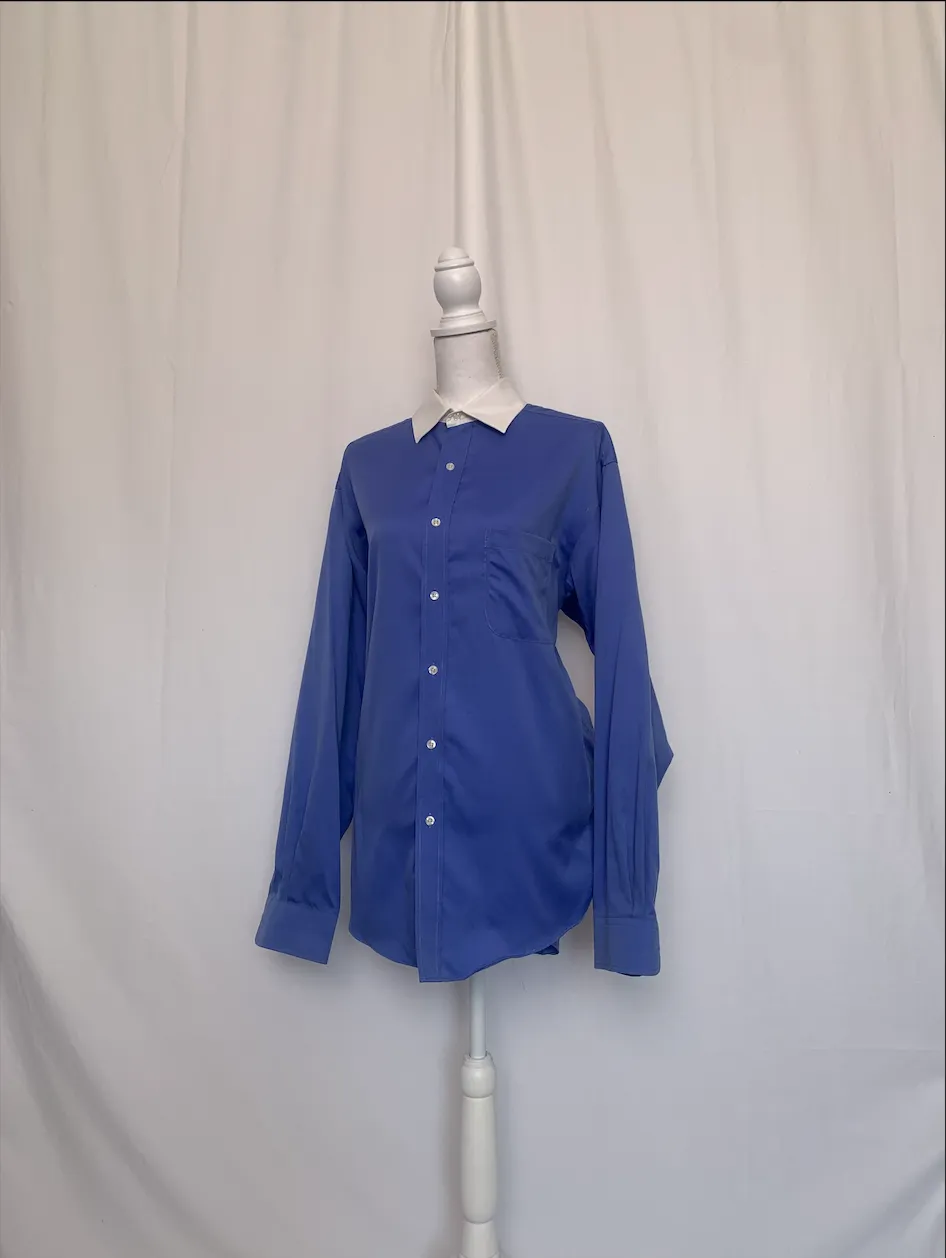 Blue Shirt - Croft & Barrow ( )