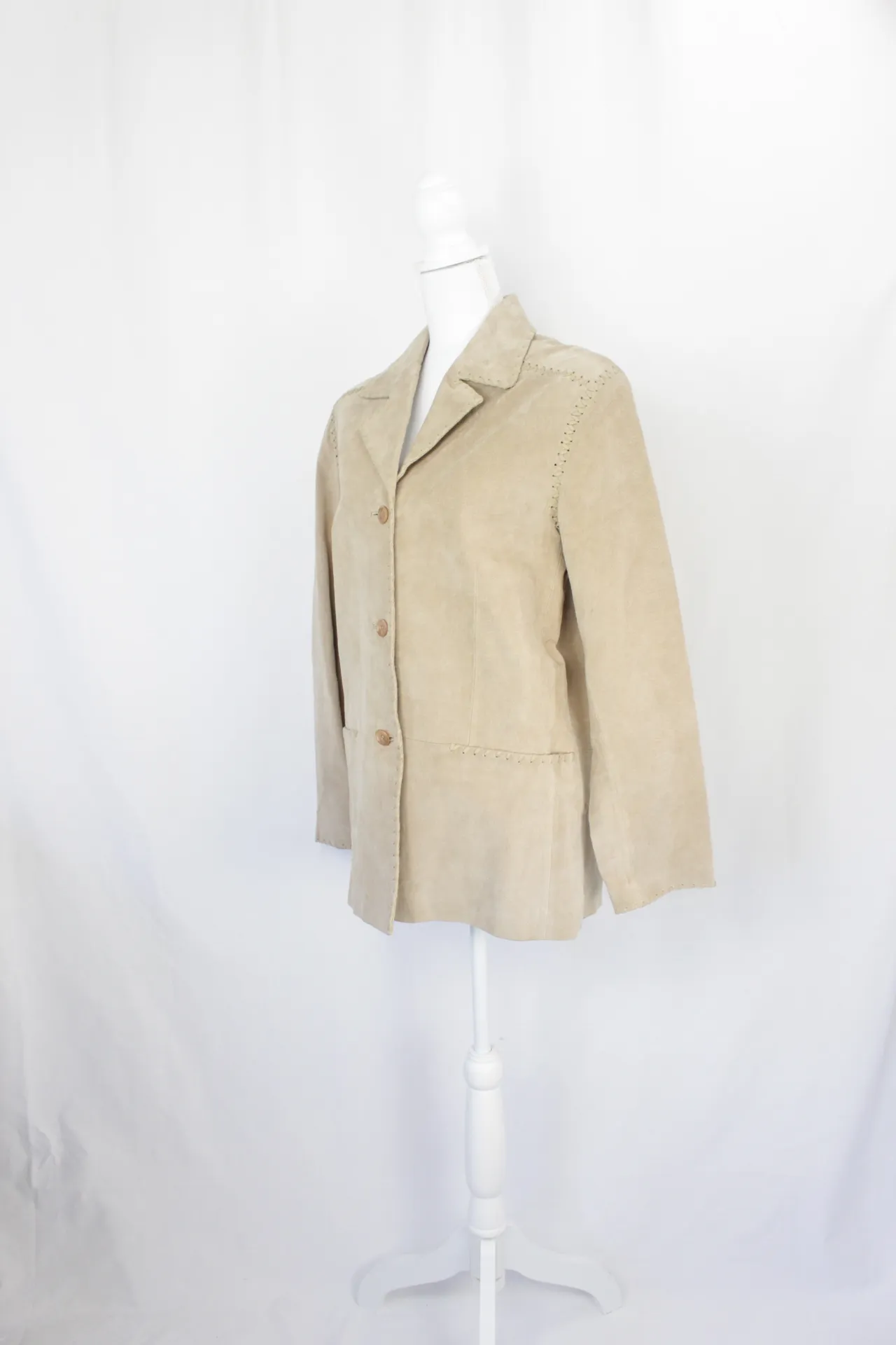 Tan Jacket - Suede Blazer (medium)