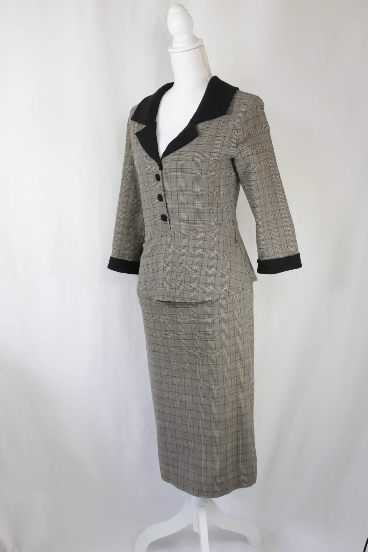 One Piece Blazer And Skirt Dress