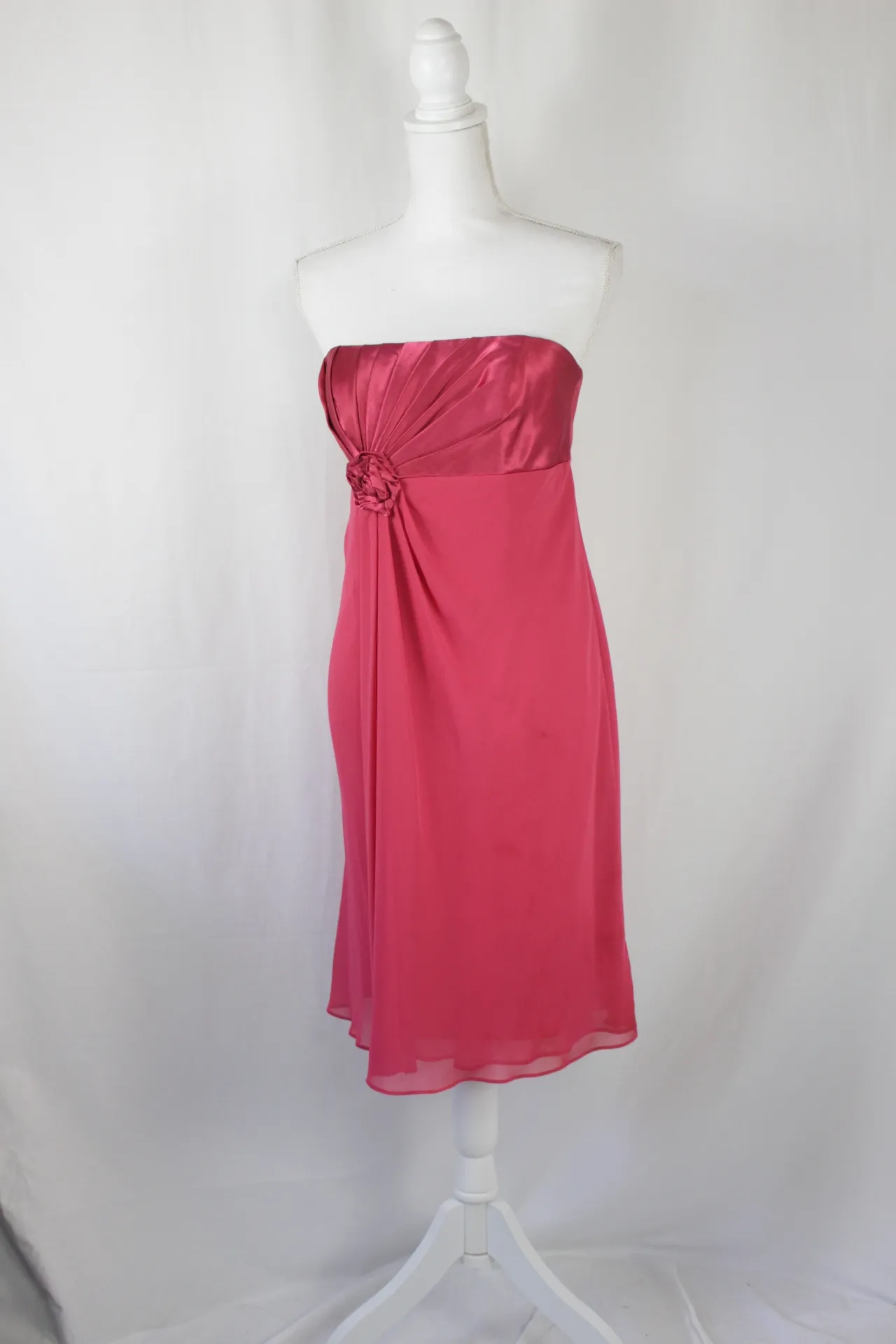 Pink Dress - Strapless (small)