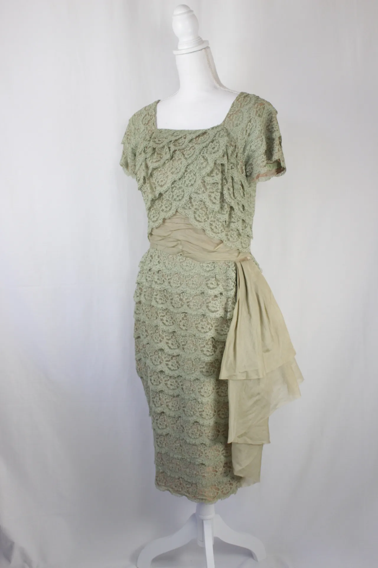 Green Dress - Lace 