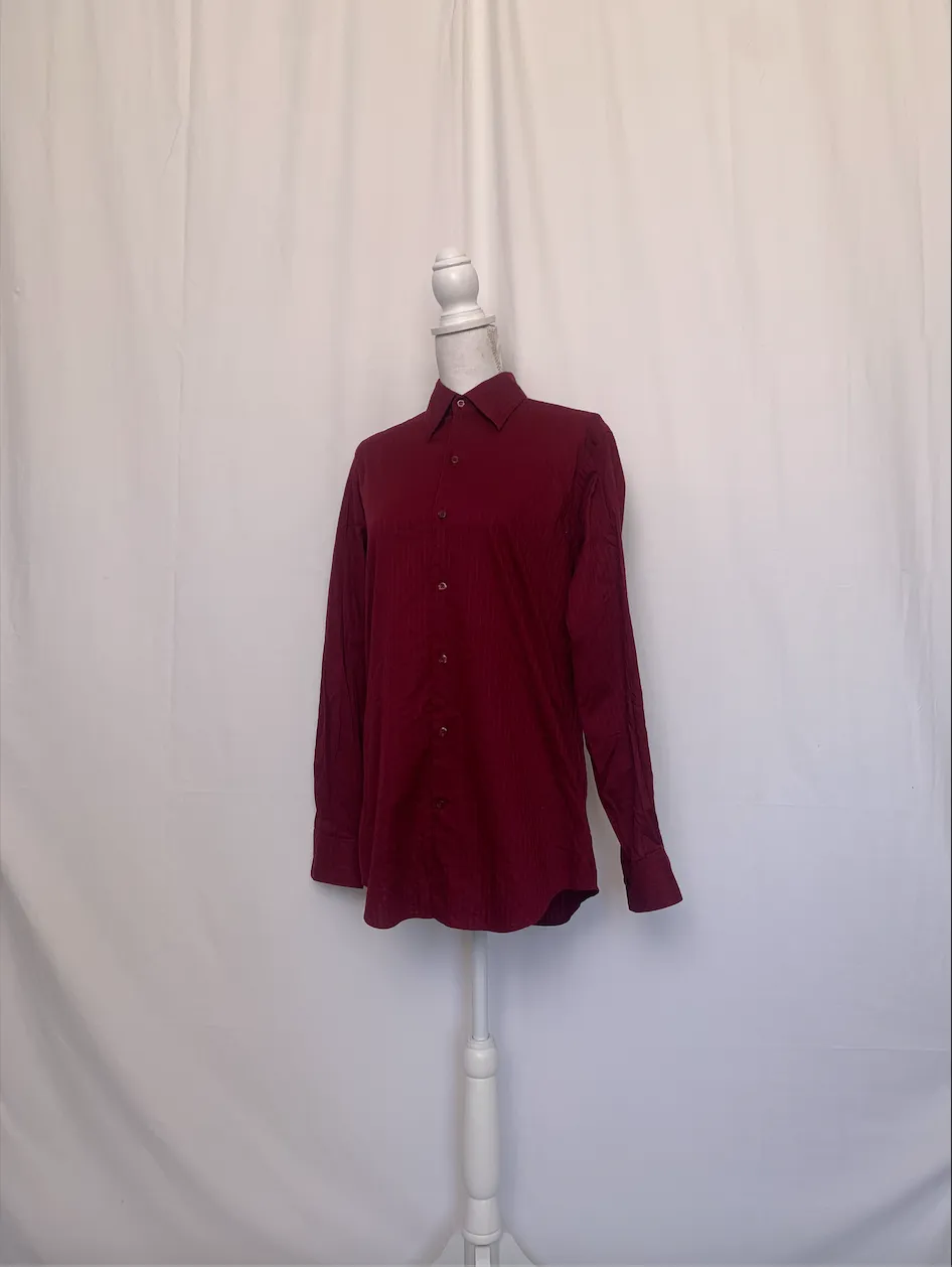 Red Striped Shirt - J. Ferrar (Small)