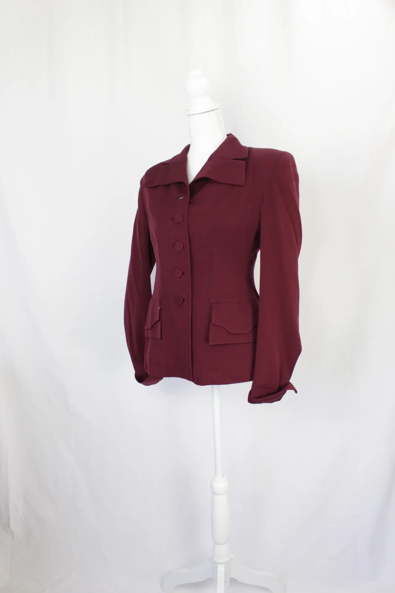 Maroon Jacket - Five-Button ()