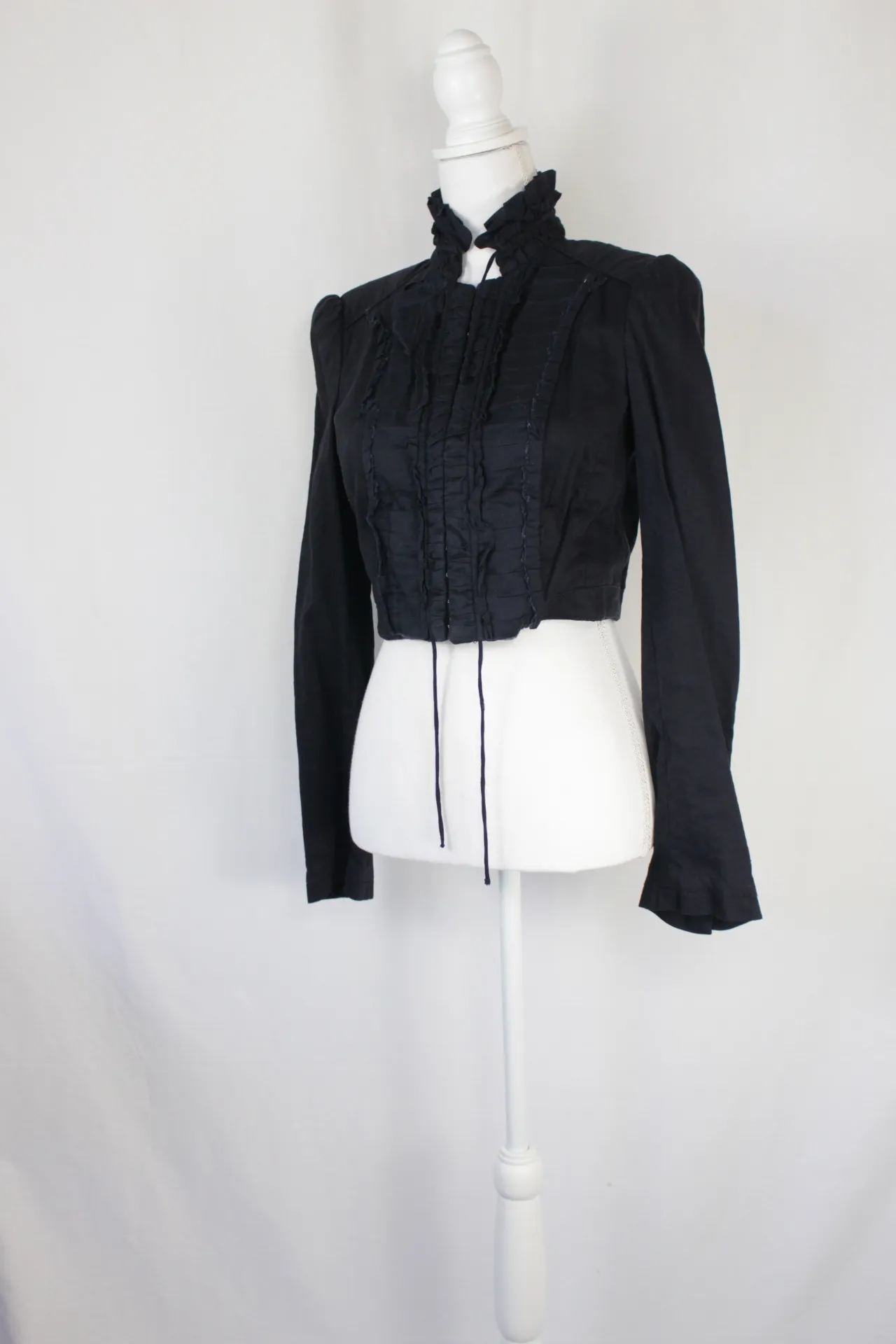 Blue Jacket - Ruffled (medium)