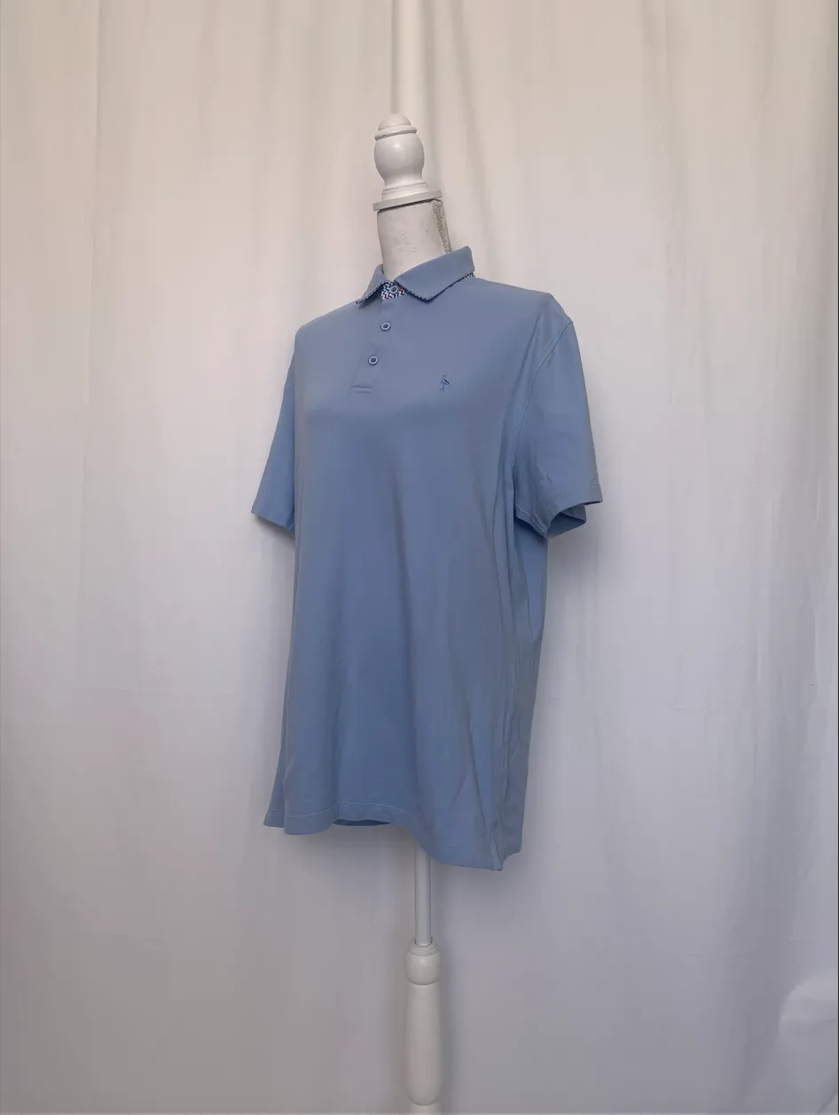 Blue Polo Shirt - Tailorbyrd (Large)