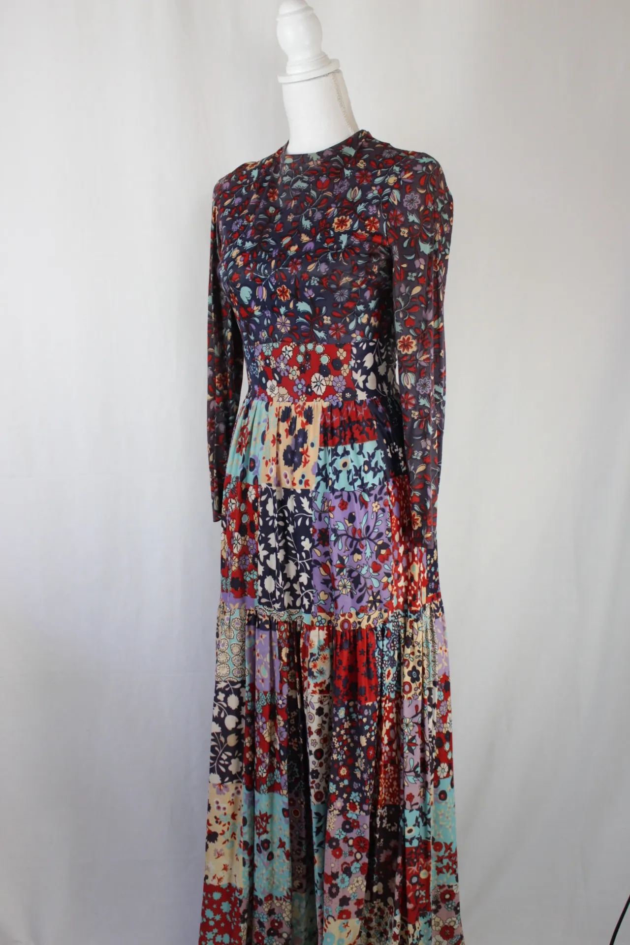 Multicolor Dress - Floral Patterned