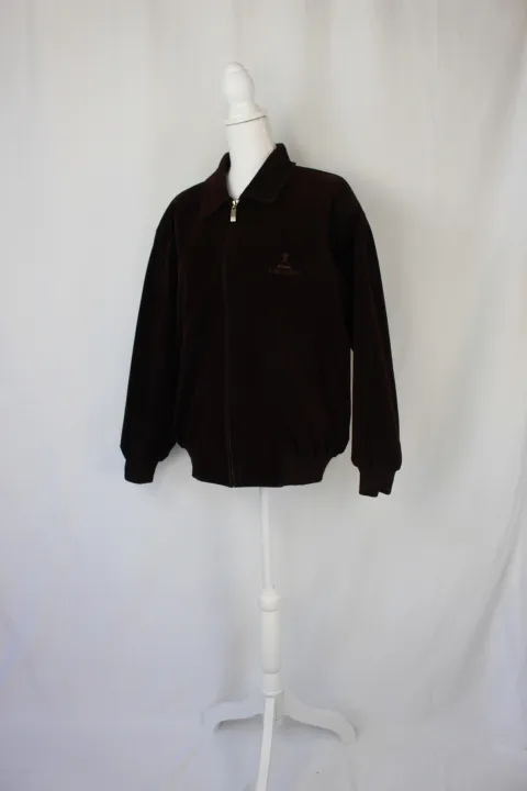 Brown/Purple Jacket - Zip-Up Bomber ()