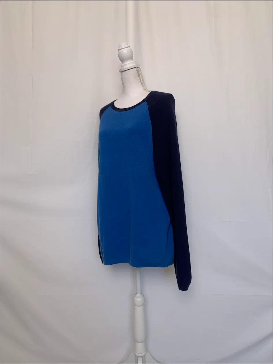 Blue on Blue Sweater - High Sierra (Large)