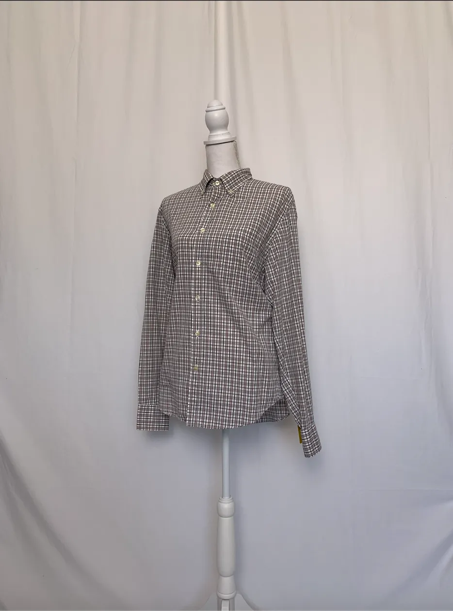 Gray Plaid Shirt - J. Crew (Medium)