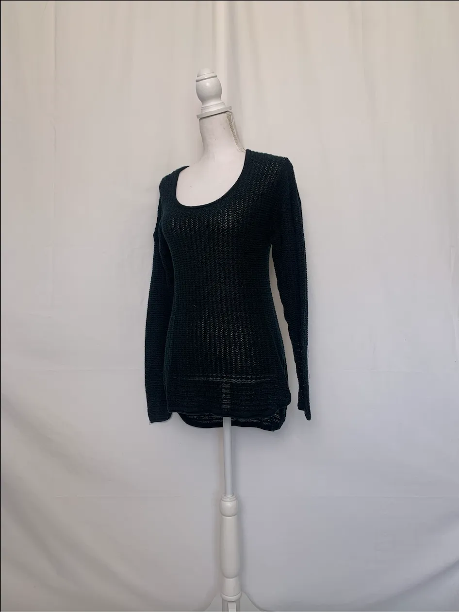 Green Knit Sweater - Simply Vera (Medium)