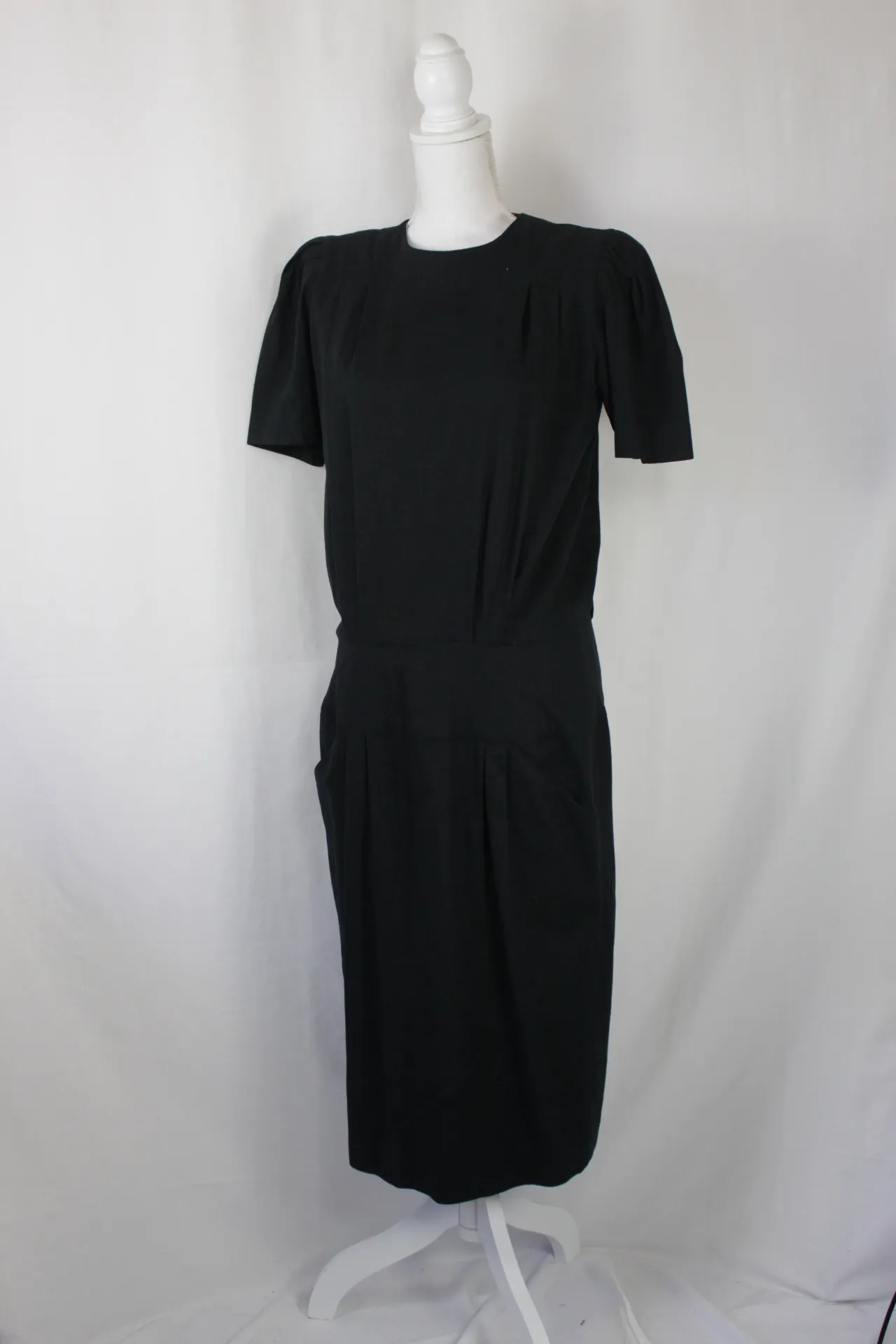 Gray Dress - Silk (medium)