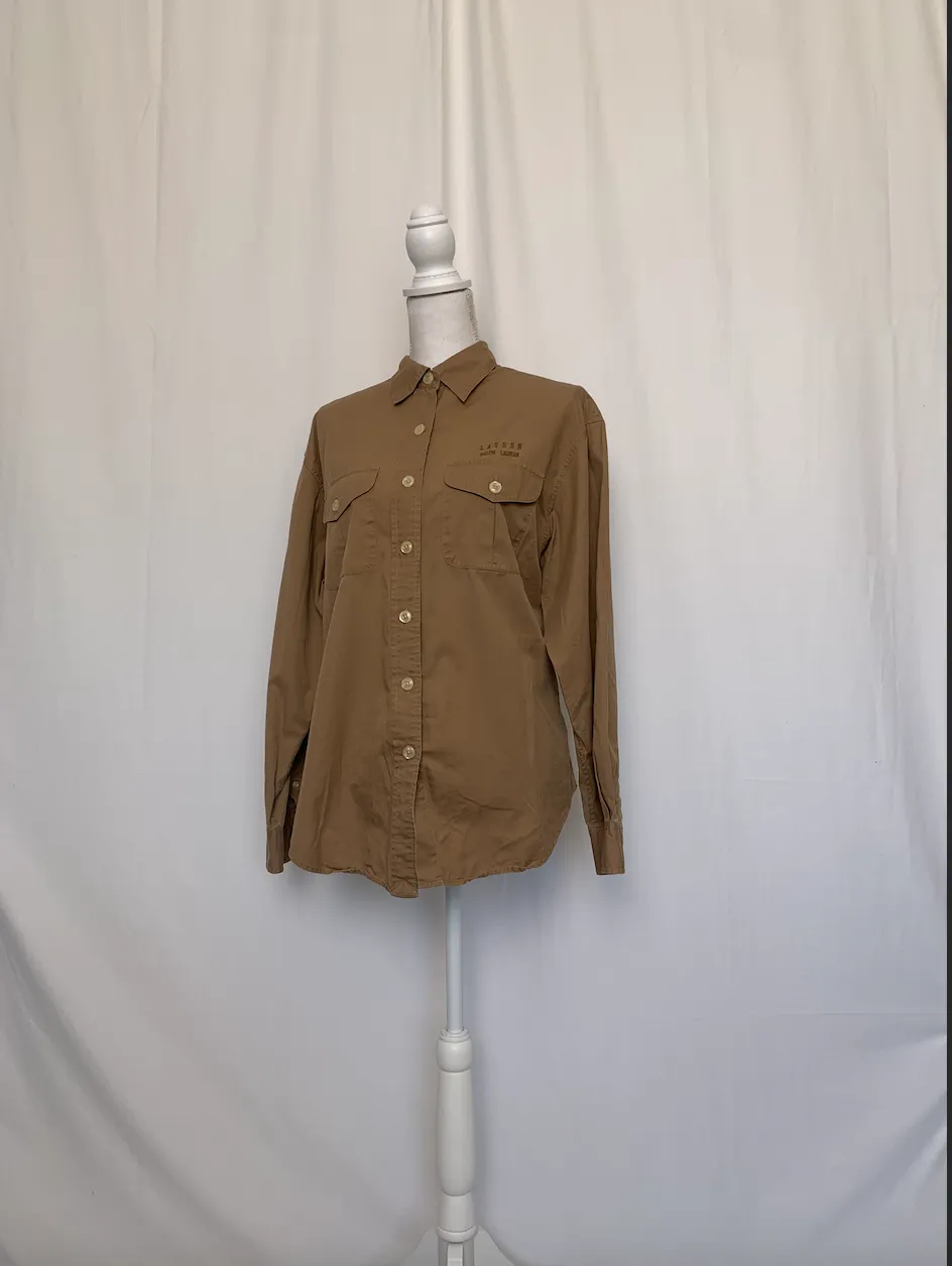 Brown Shirt - Ralph Lauren (Medium)
