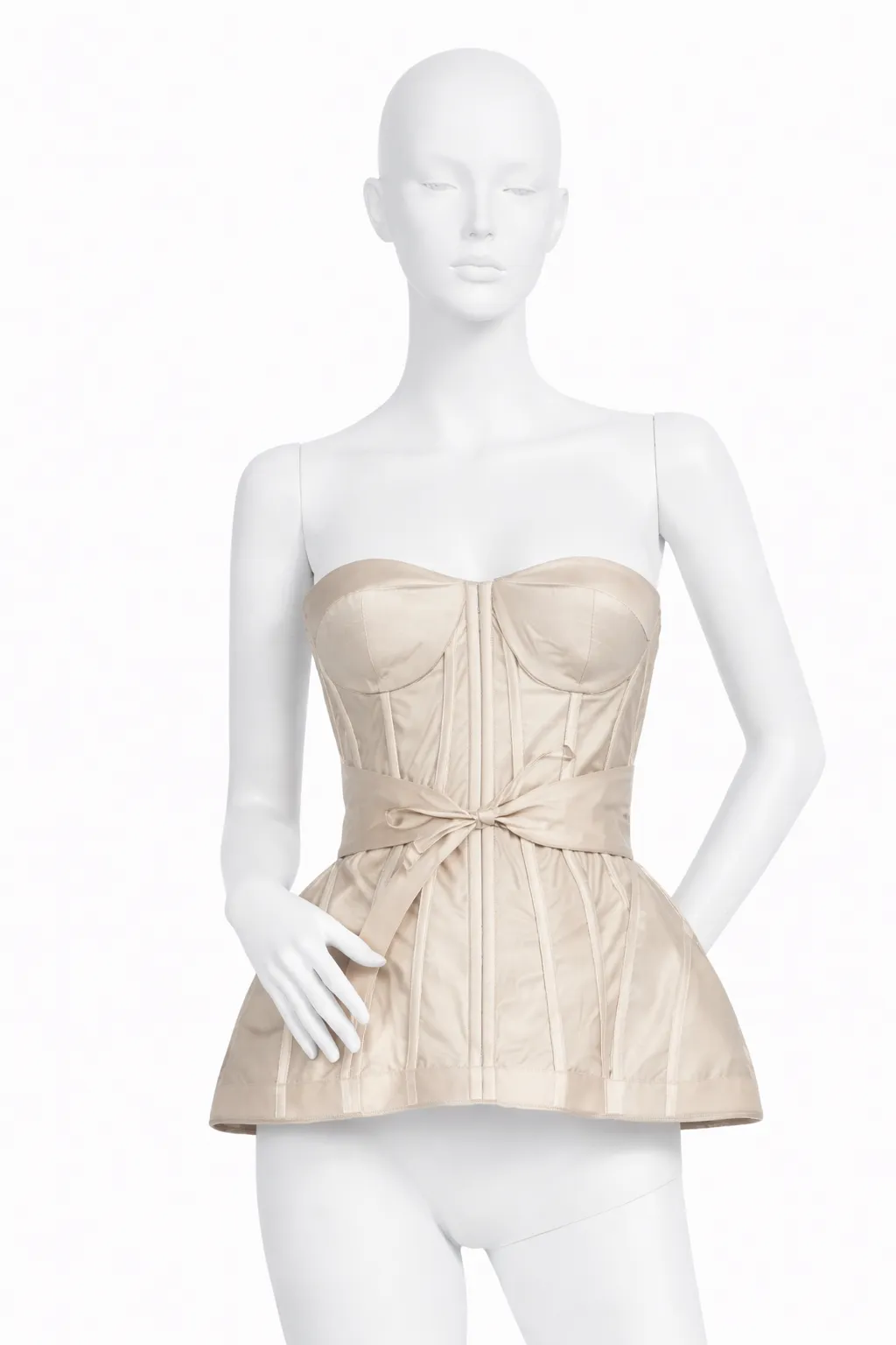 Moschino Couture Padded Corset with Peplum