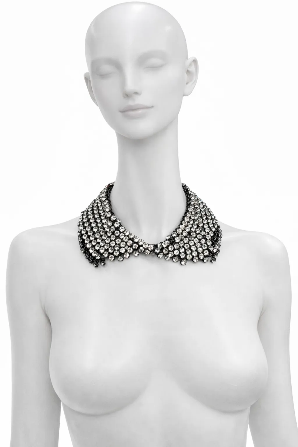 Isaac Mizrahi Crystal Collar Necklace