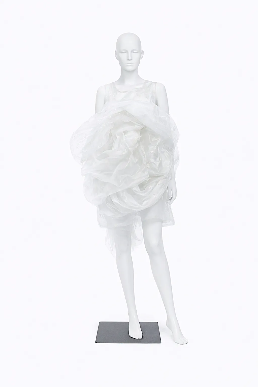 Comme Des Garcons-Style Poof Dress