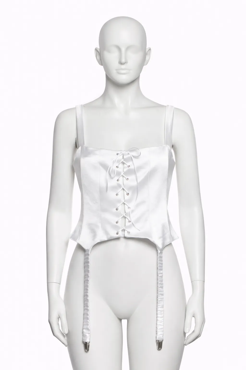 Palomo Spain Silk Garter Belt Tank