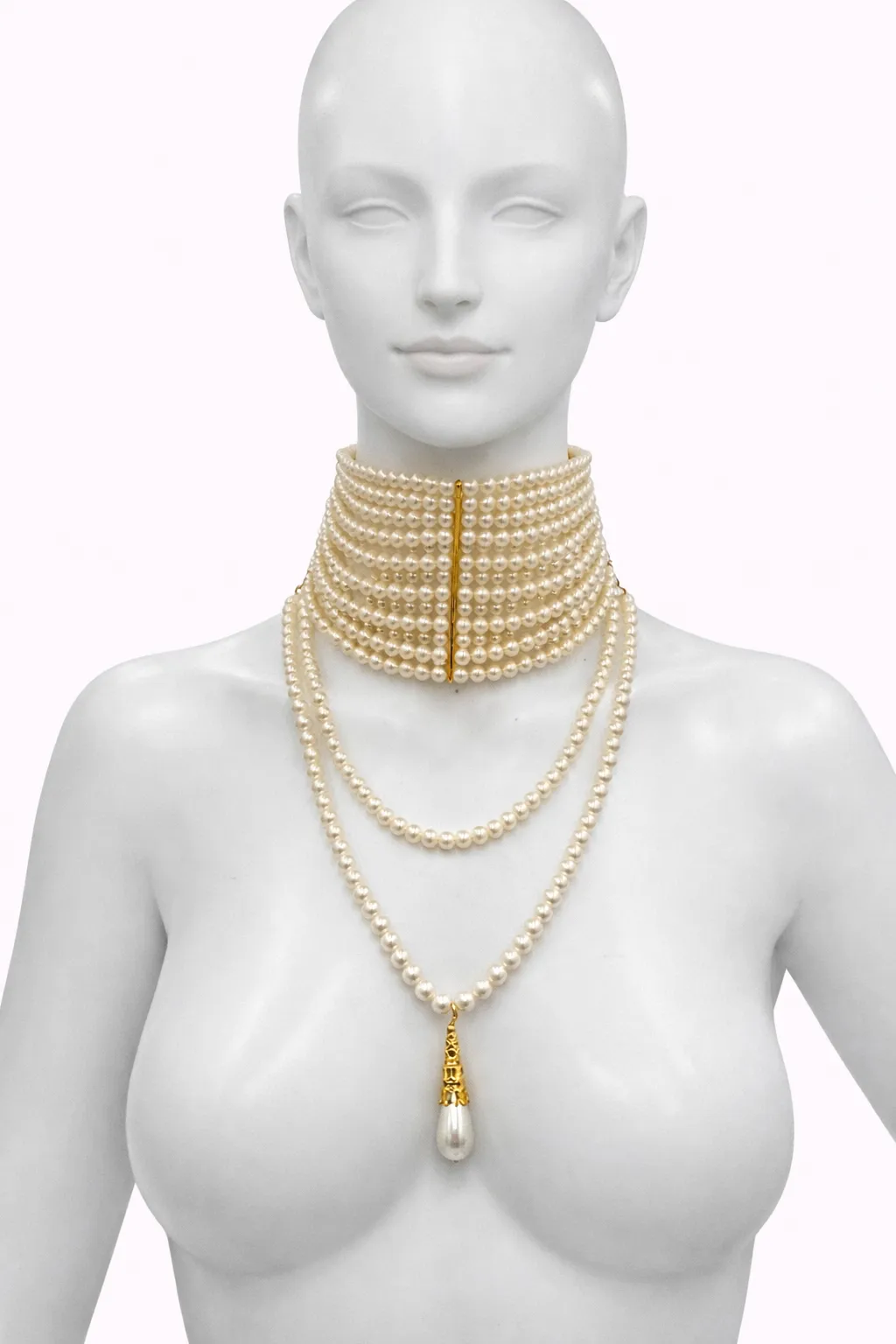 Victorian Dior Peal Chocker