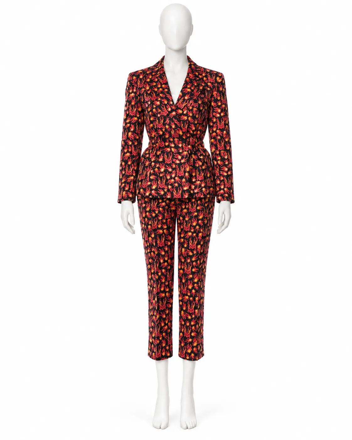 Marcell von Berlin Flame Print Pantsuit