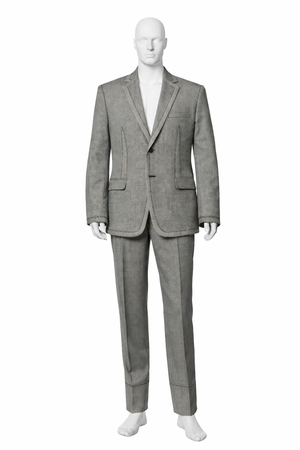 Alexander McQueen Savile Row Hounds Tooth Suit 