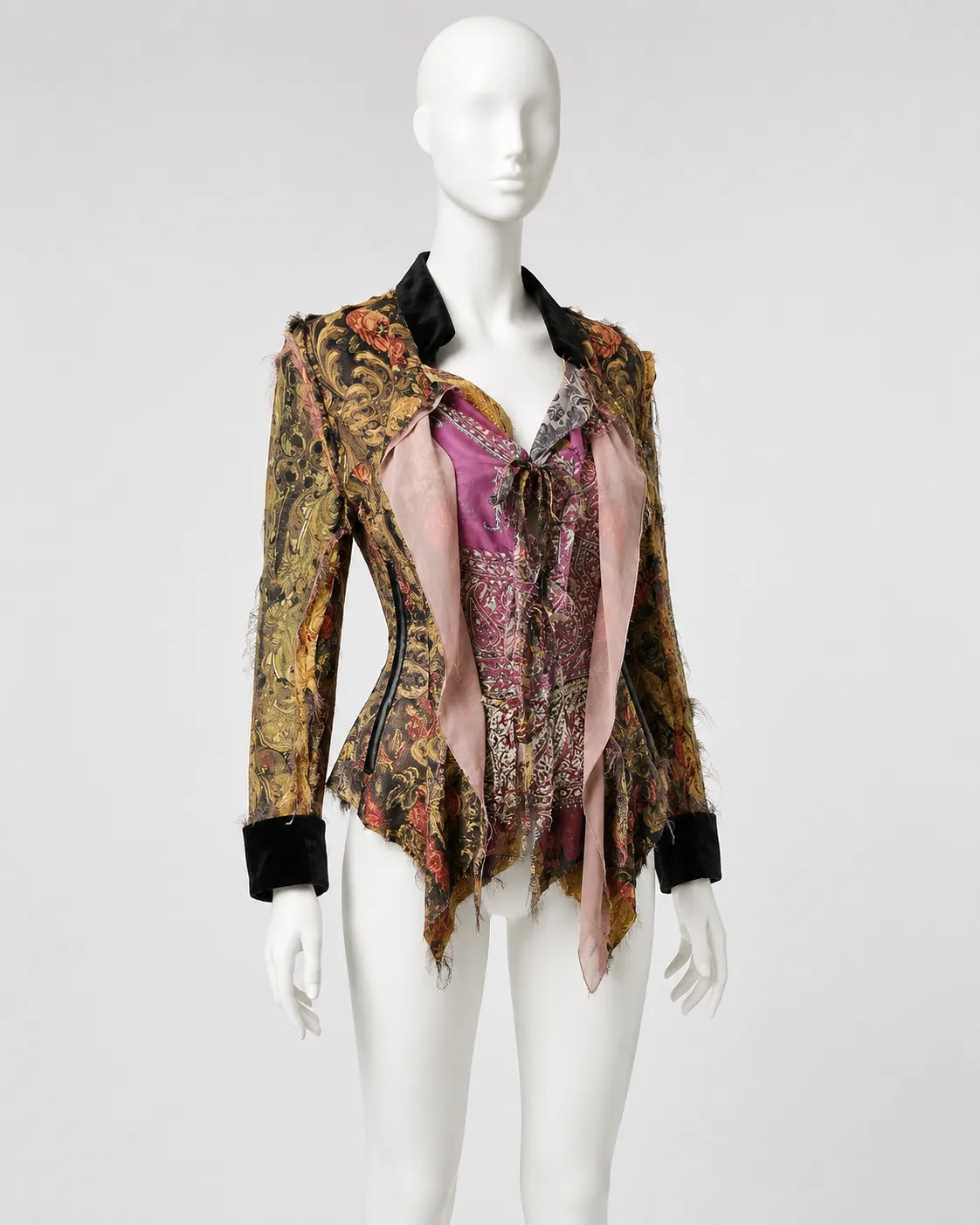 Roberto Cavalli Corset Jacket, Fall 2004 Look 33
