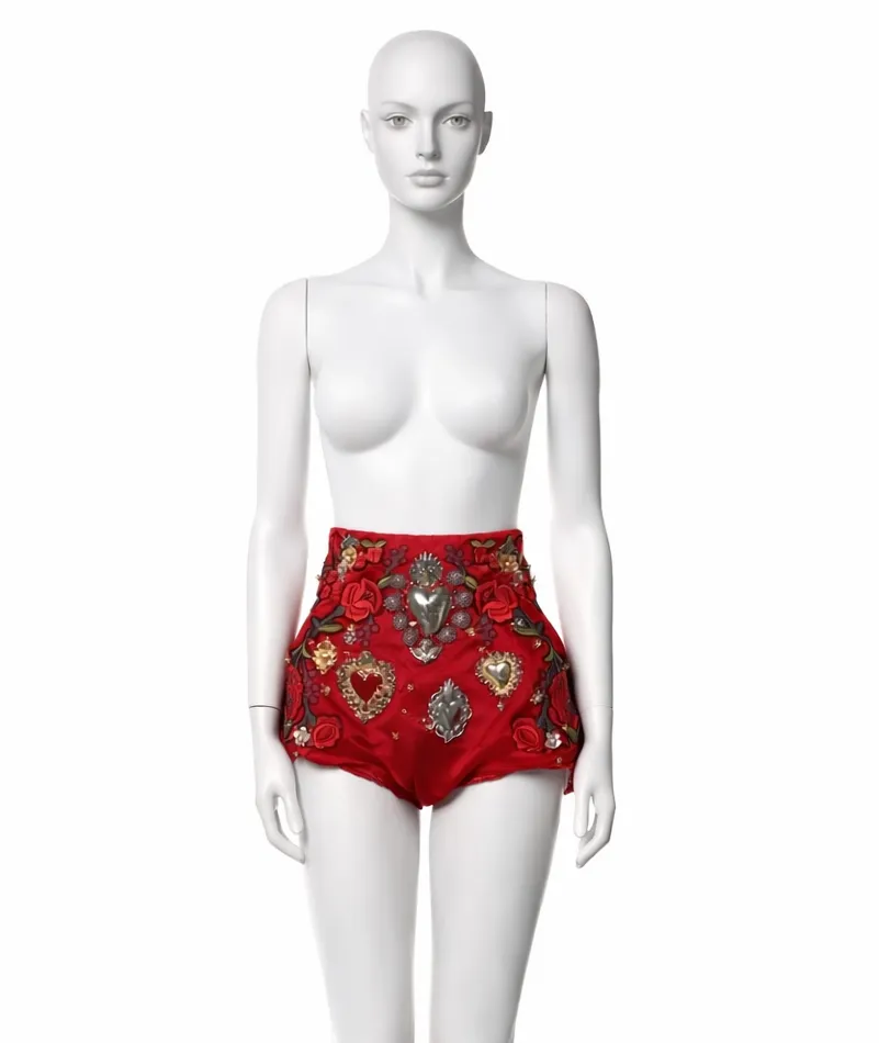 Dolce and Gabbana Spring 2015 Runway Shorts 