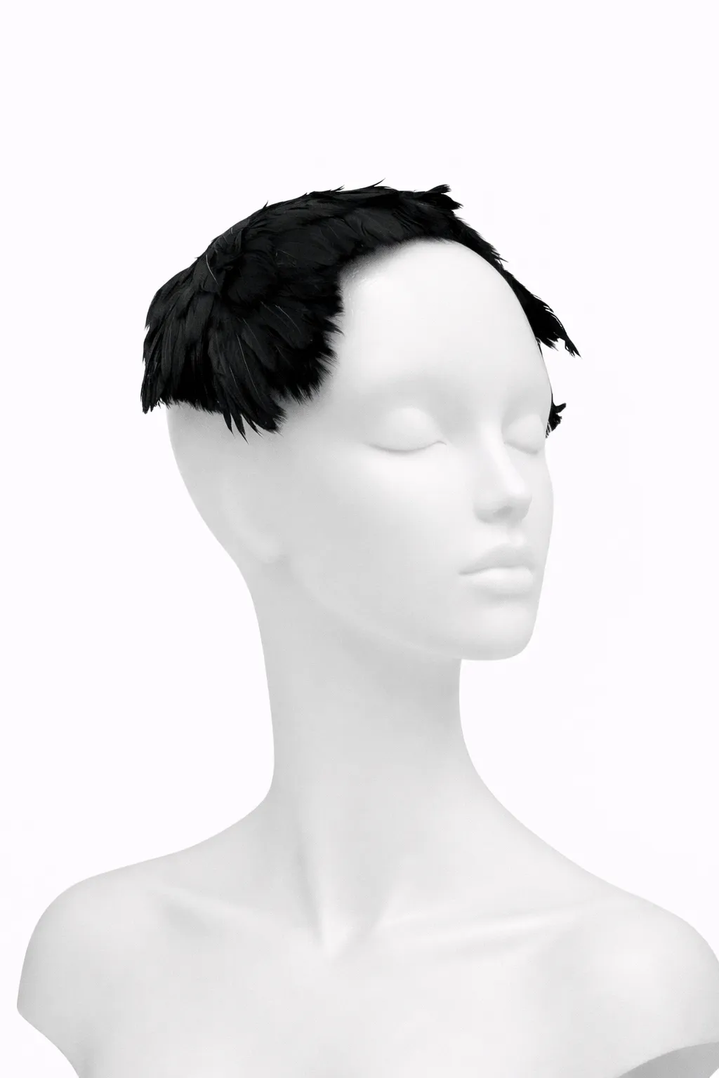 Vintage Crow Wing Headpiece 