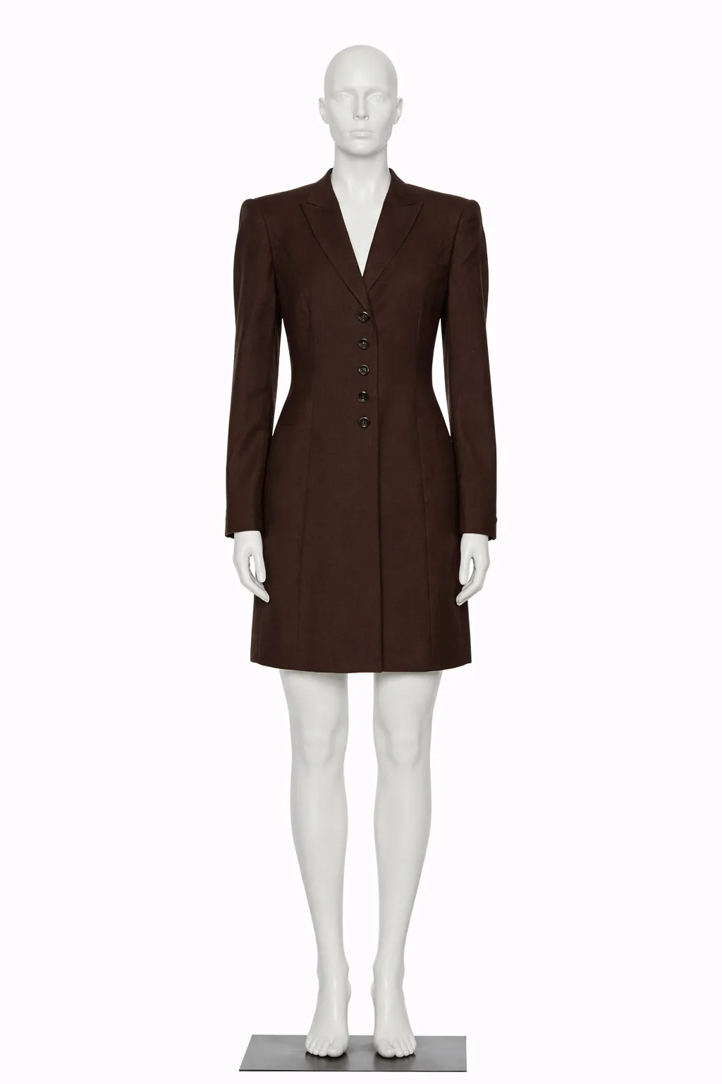1990's Pre-fall Escada Brown Tailored Jacket 