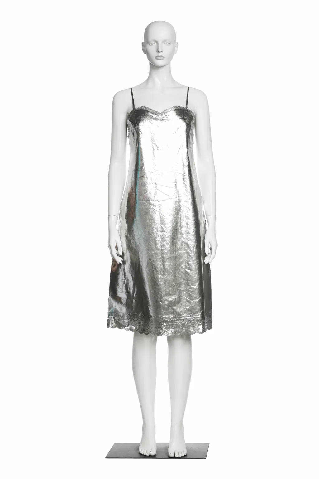 Maison Margiela Silver Foil Shift Dress