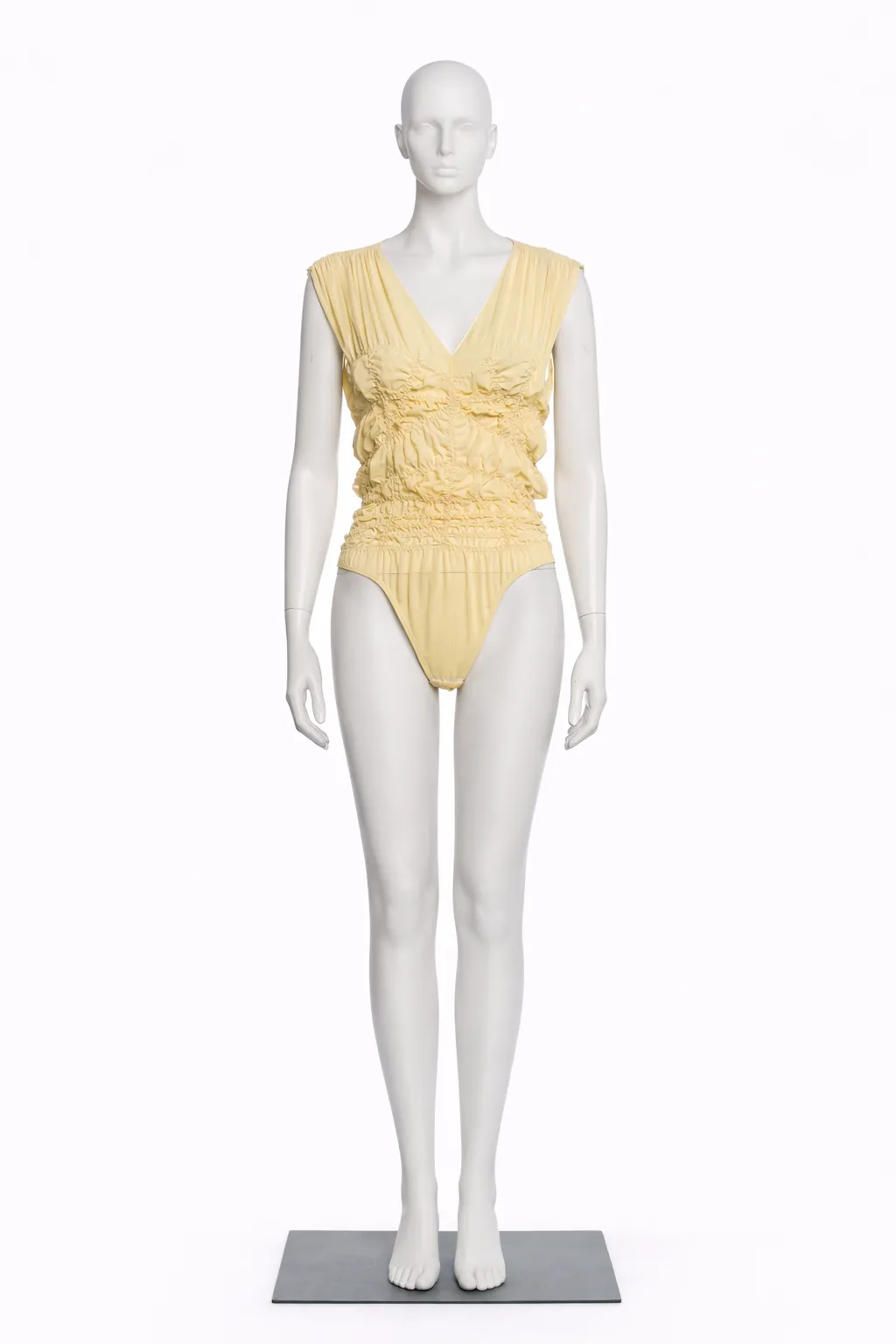 Late 90's Jean Paul Gaultier Ruched Bodysuit 