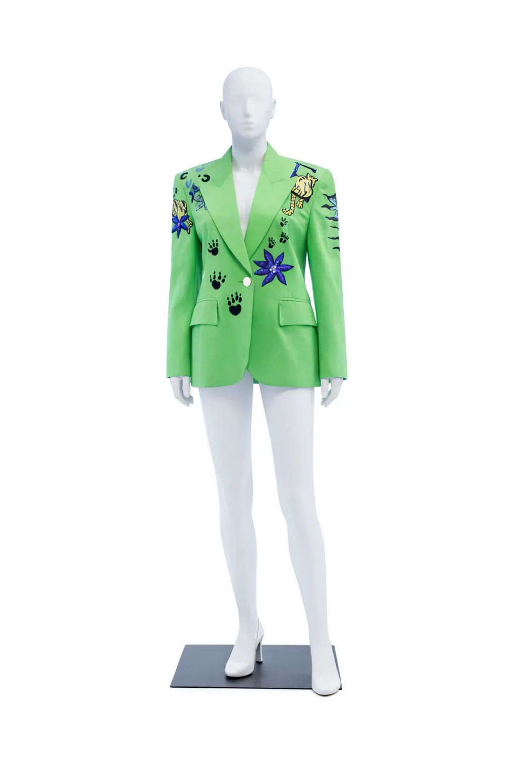 Escada Neon Green Blazer