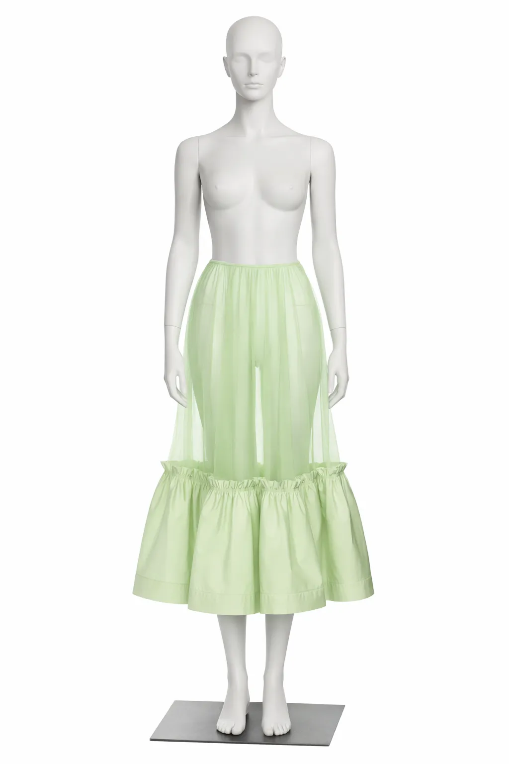 Tory Burch Spring Summer Mint Petticoat 