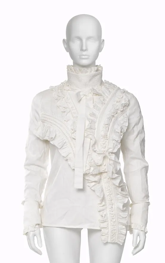 AW 2008 Givenchy High-Neck Blouse