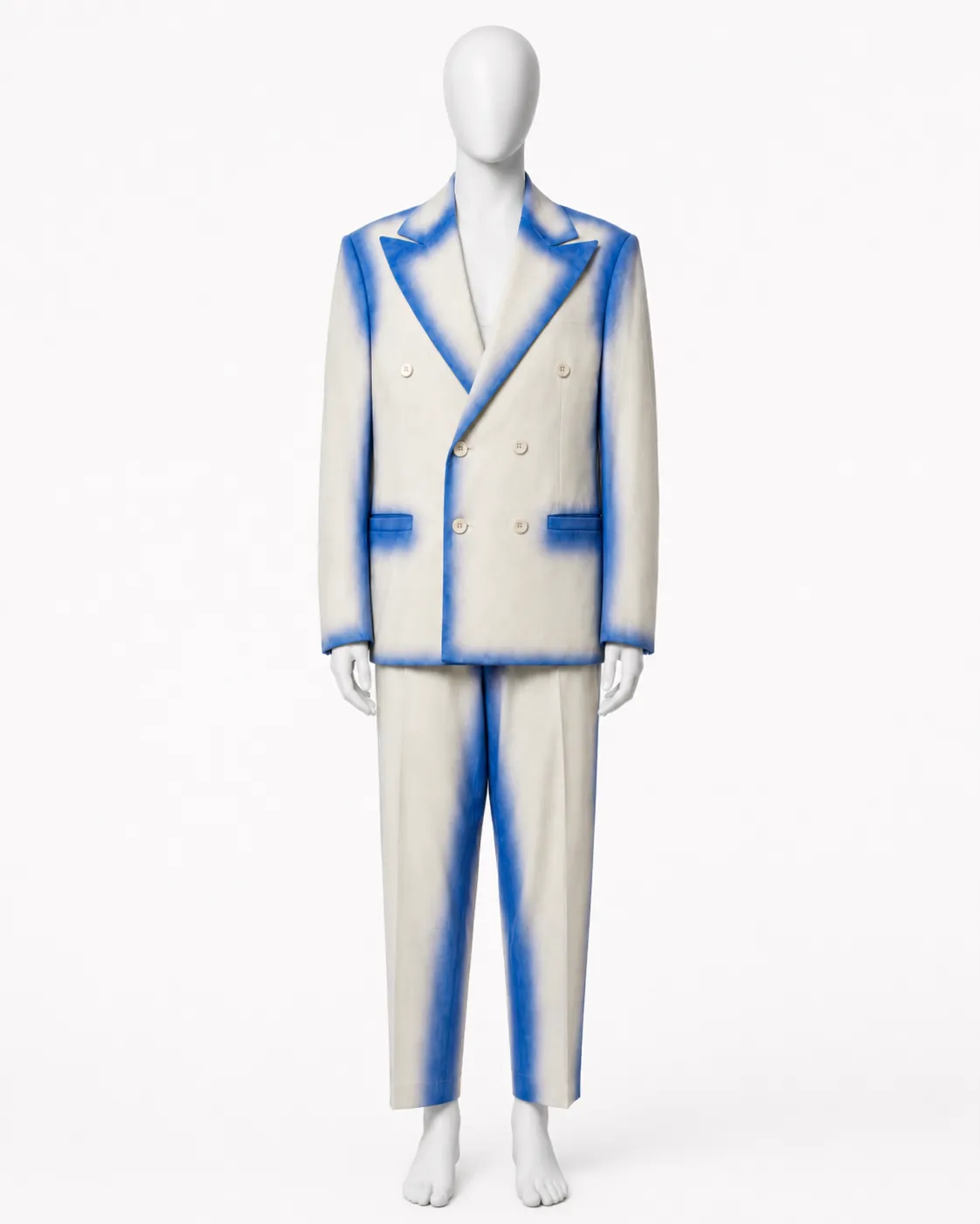 KidSuper Spring/Summer 2024 “How to Find an Idea” Look 9 Gradient Suit