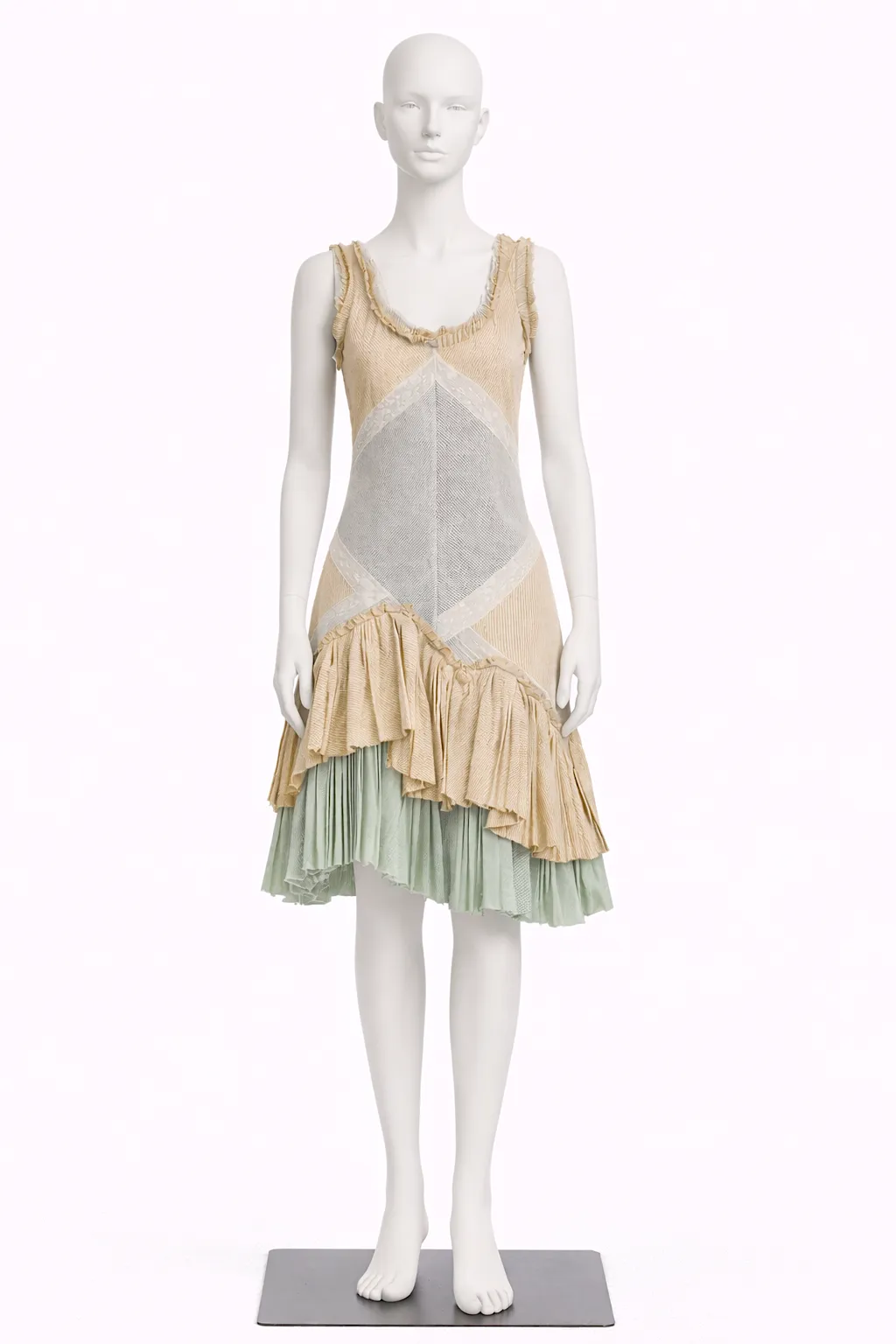 Alexander McQueen Patchwork Tango Dress