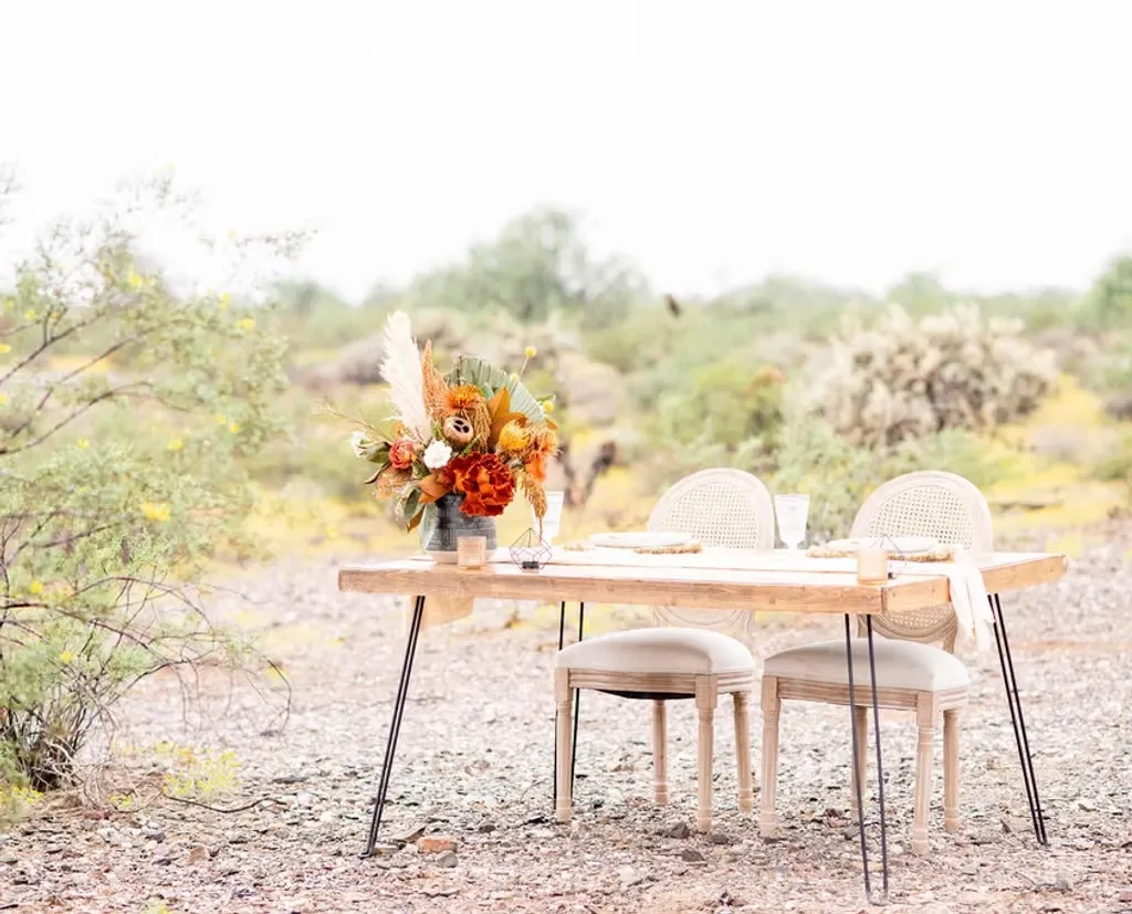 Chevron Sweetheart Table