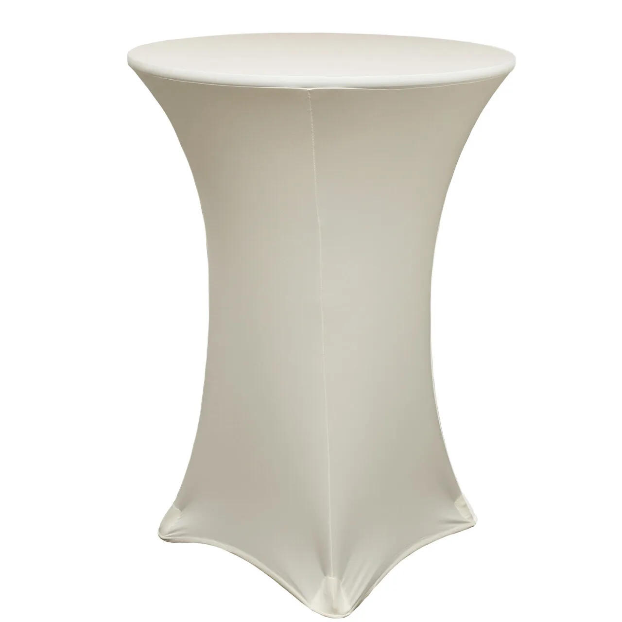 36" Cocktail Table Spandex Linen-IVORY