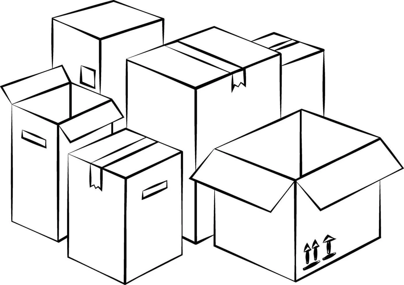 Moving boxes