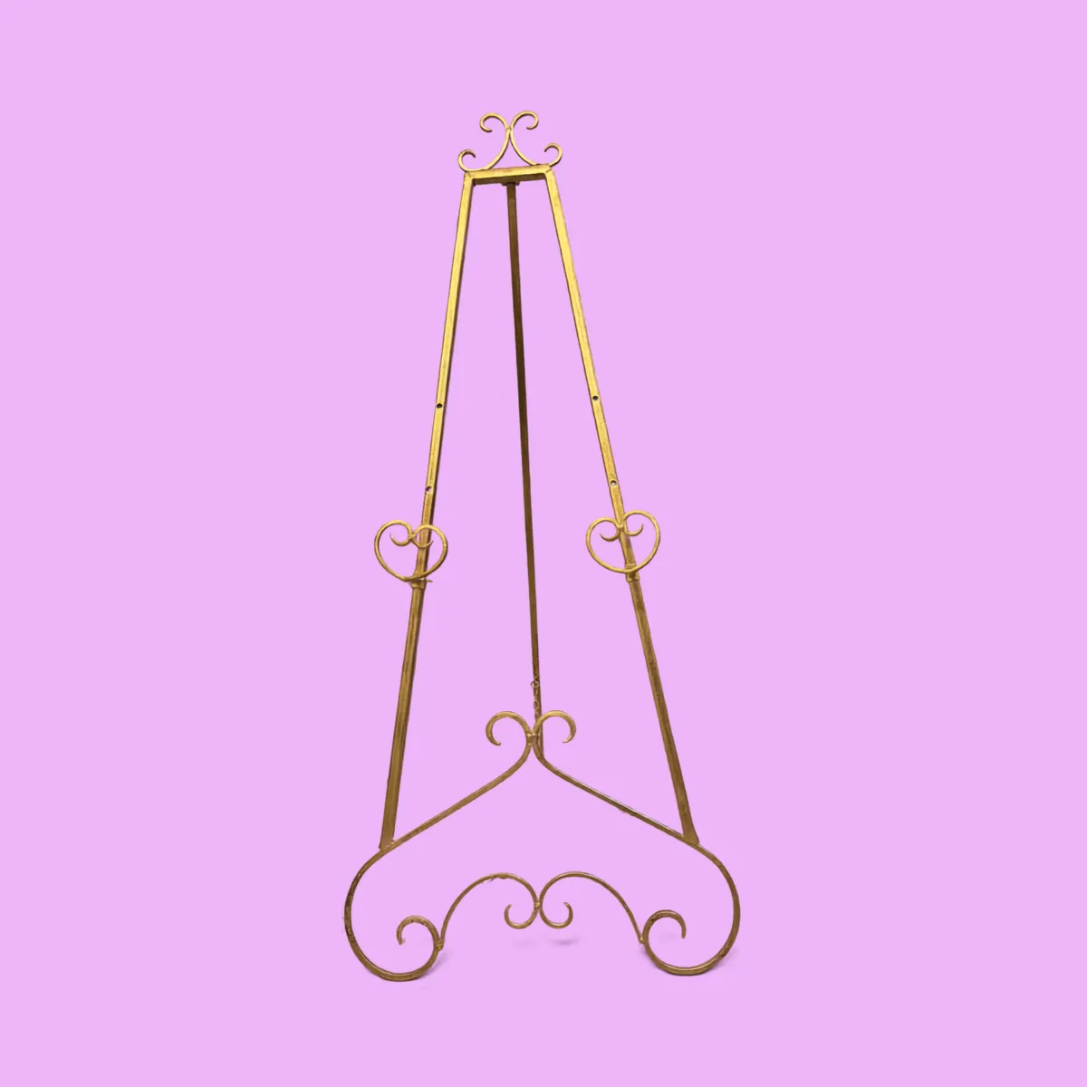 Decorative Gold Floor Easel