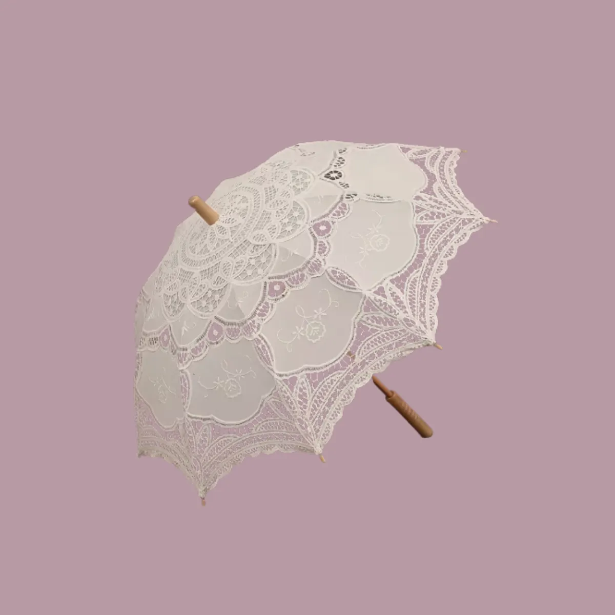 Vintage Lace Parasol Umbrella 