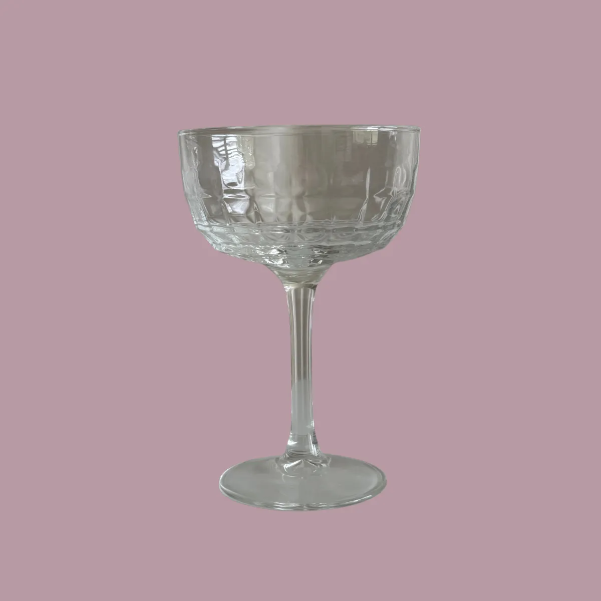 Vintage Champagne Coupe