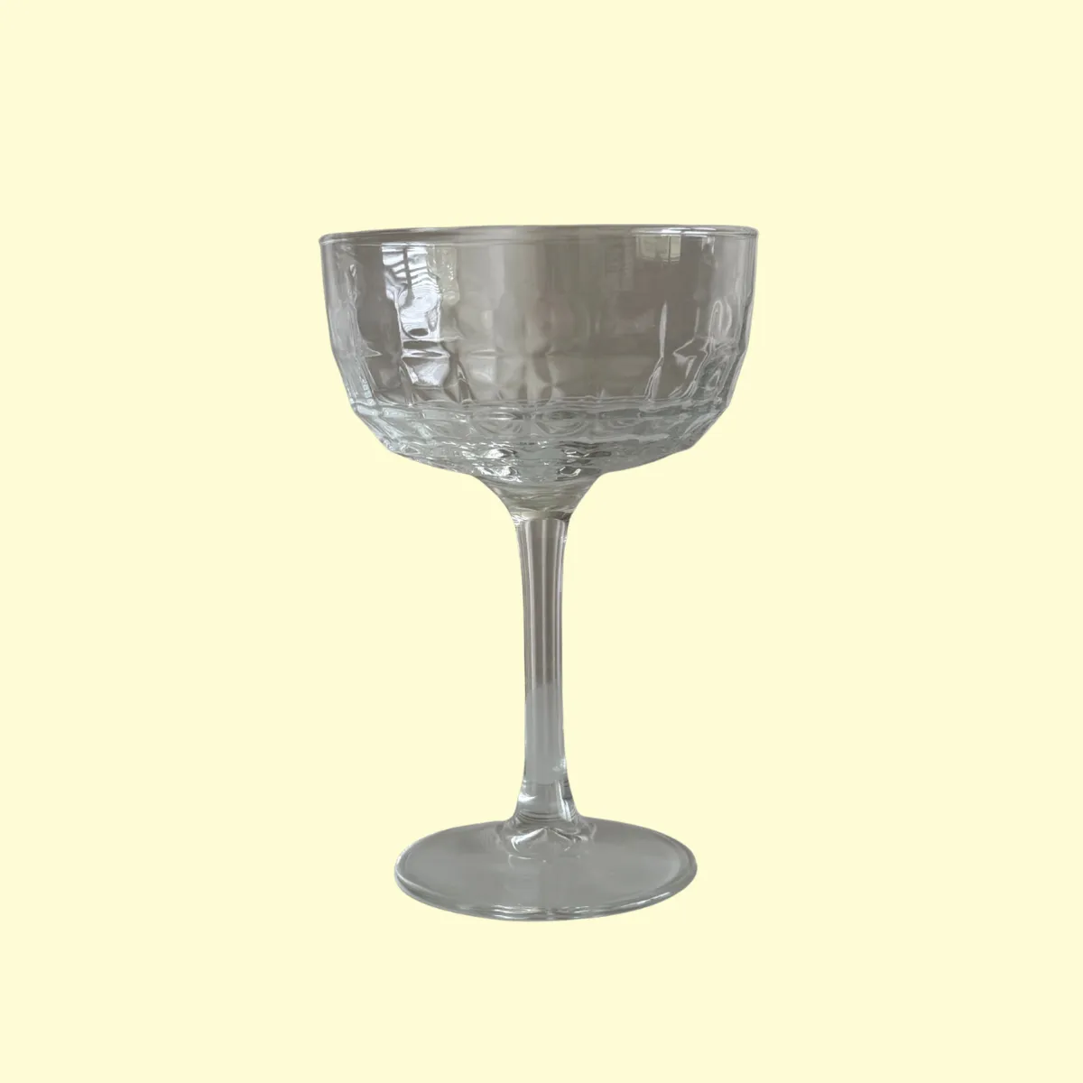 Vintage Champagne Coupe