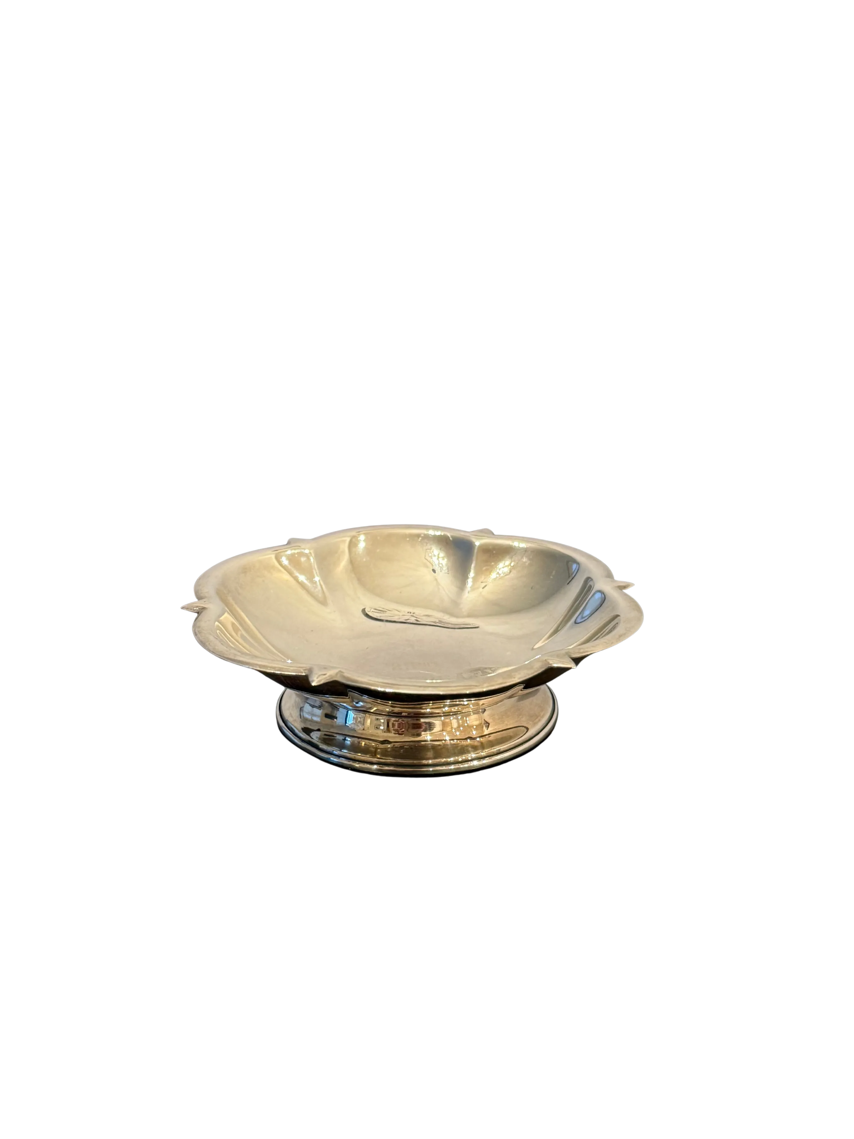 Pedestal Silver Compote Dish