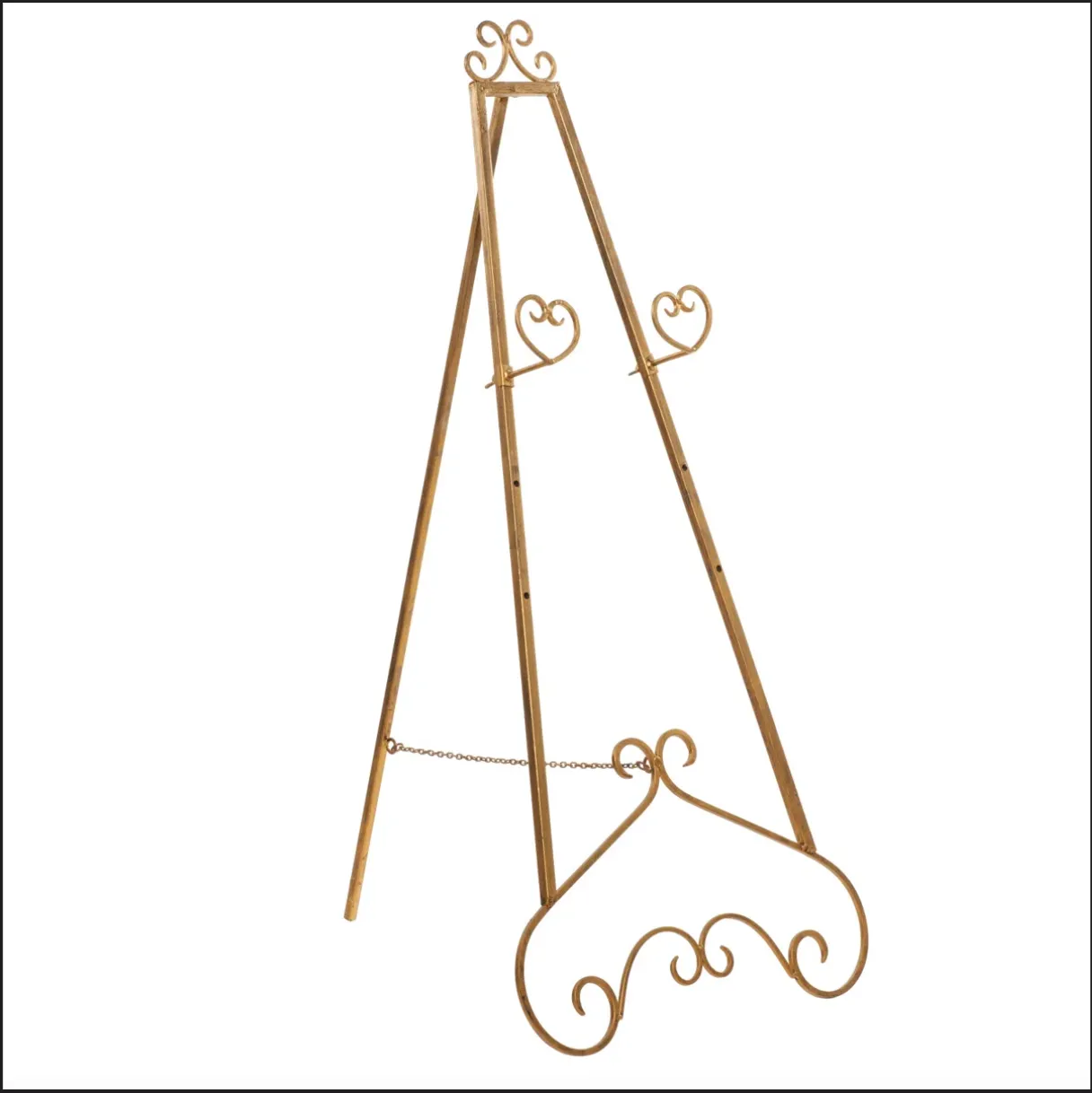 Decorative Gold Floor Easel