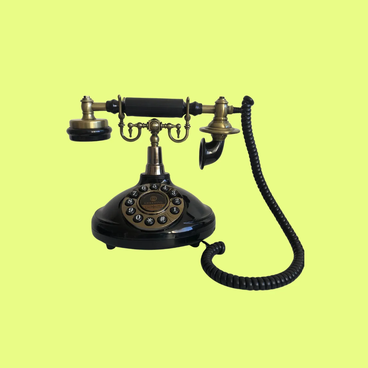 Vintage Style Audio Guestbook Phone