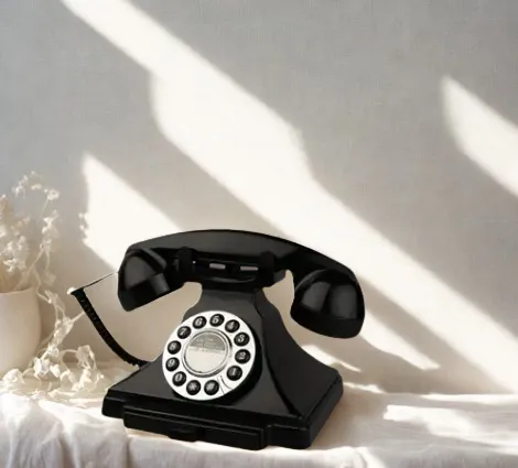 Rotary Style Audio Guestbook Phone