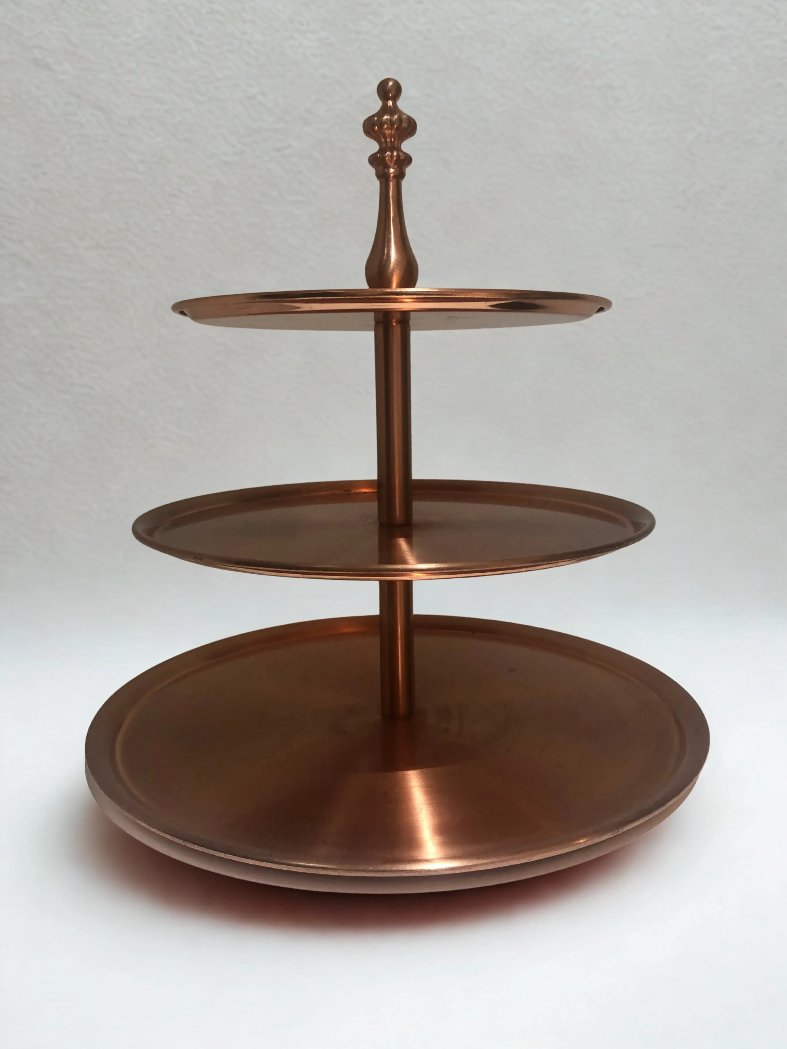 Copper Three Tiered Platter