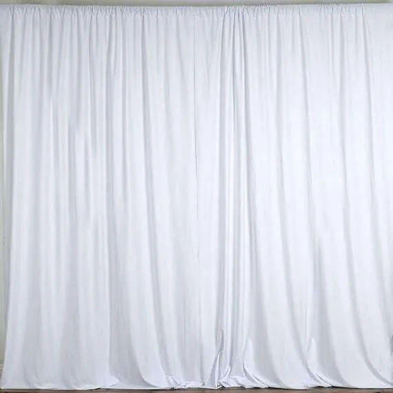 White Curtain Backdrop